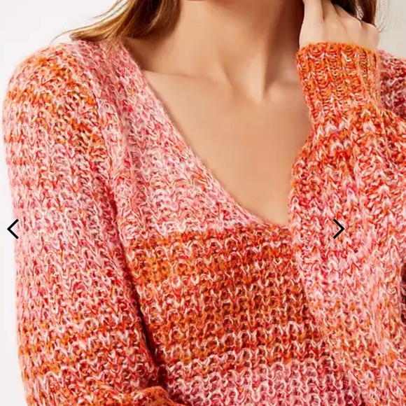 NWT LOFT Spacedye sweater (S) - Picture 2 of 3